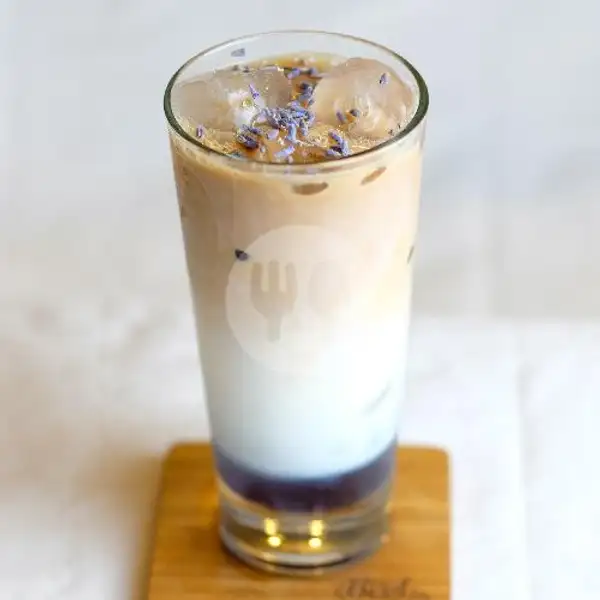Royal Lavender Milk Tea -Cold- | Bird Tea Gallery, Papa Kuning