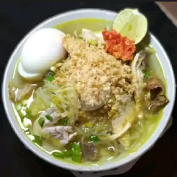 Soto Ayam + 1 Lontong | Soto Ayam Dan Sulung, Gang Karamat