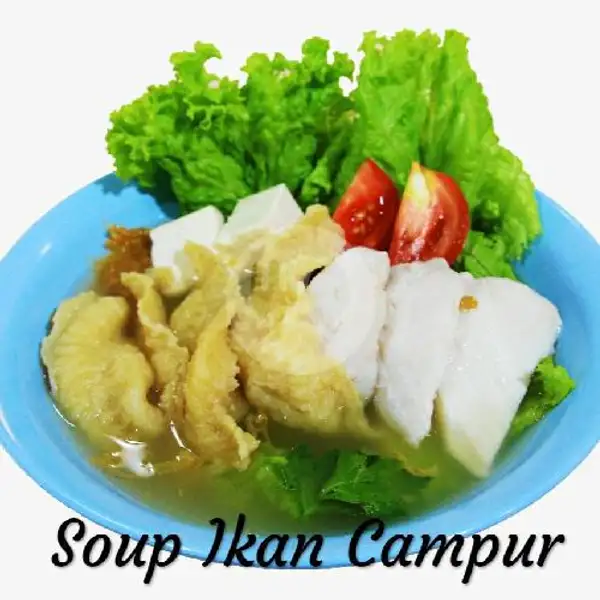 Soup Ikan Campur + Mie Sua | Soup Ikan 