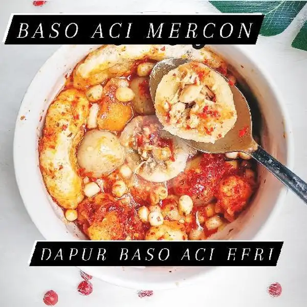 Baso Aci Mercon (Masak sendiri) Sachet | Dapur Baso Aci Efri, Bukit Kecil