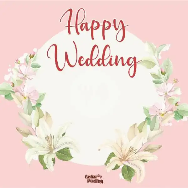Kartu Ucapan Wedding | Coko Puding, Warungboto