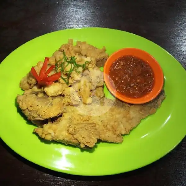 Ikan Laut Goreng Tepung | Ayam Goreng Single Borobudur Seafood & Chinese Food, Denpasar