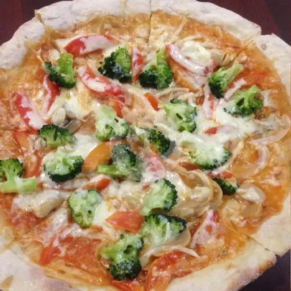 Pizza Vegetable | Habit : A Coffee Crafter