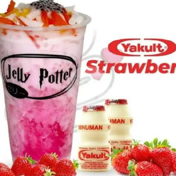Strawbery Mix Yakult | Jelly Potter, KSU