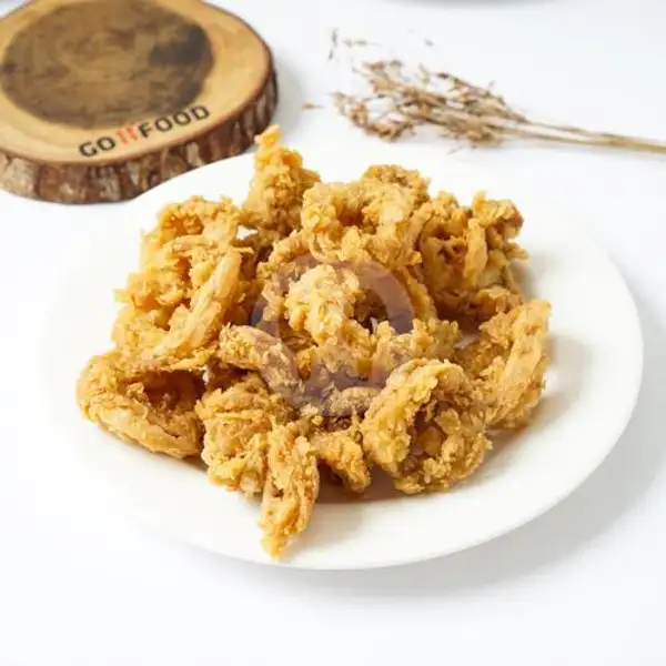 Cumi Goreng Tepung | Ayam Geprek Sambel Rondo, Kebon Jeruk