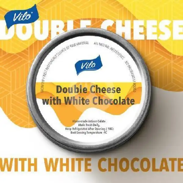 Double Cheese with White Chocolate | Vilo Gelato