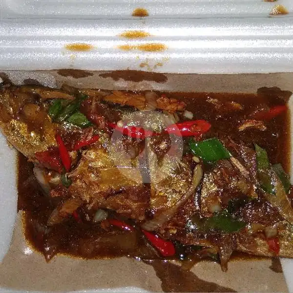 Ikan Selar Masak Kecap | Ayam Geprek Ceria (Pedasnya Pool), Bunga Raya
