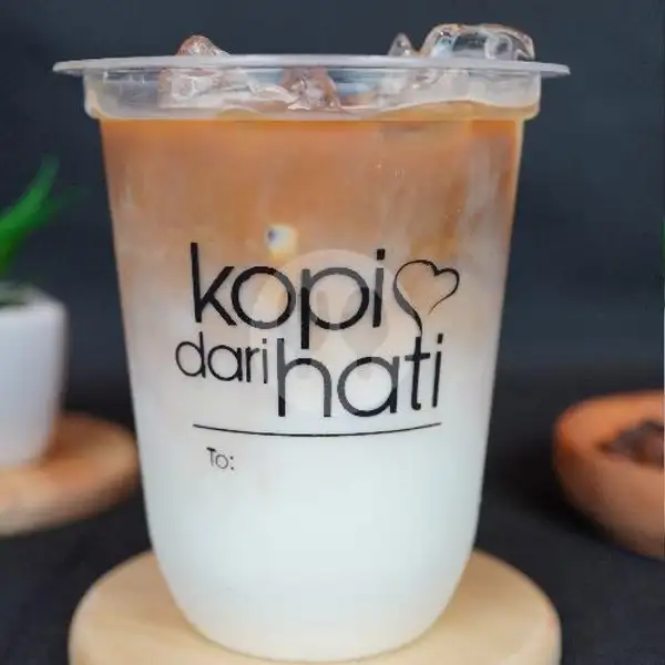 Ice Coffe Caramel Latte | Kopi Dari Hati Sukajadi