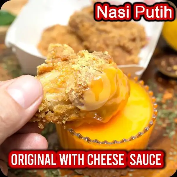 Cheese Sauce x3 + Nasi Putih | Wings Street Kukusan ala Chef Rama