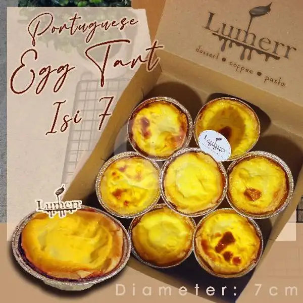 Box Of Portuguese Egg Tart Isi 7 | Vanila cake