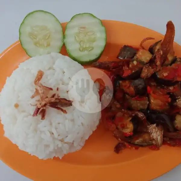 Paket Nasi Liwet + Terong, Ikan Asin Balado | Jon Li 88, Botania