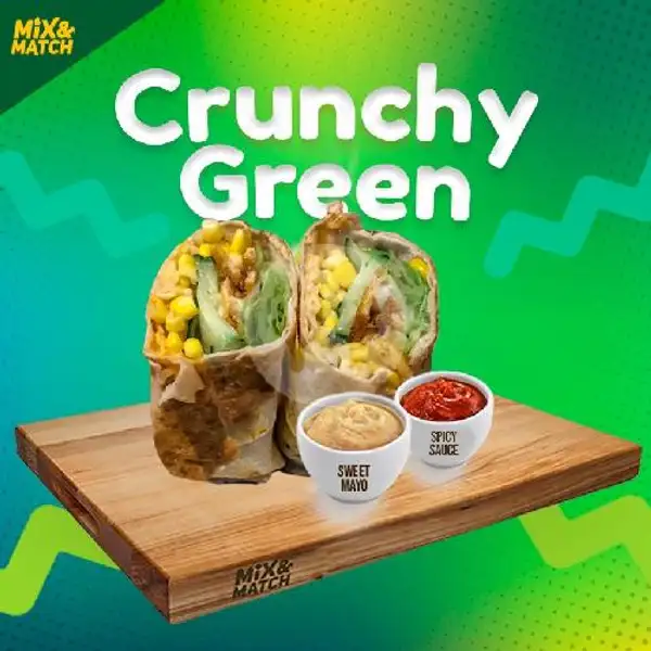 Crunchy Green | Mix & Match Burrito, Denpasar