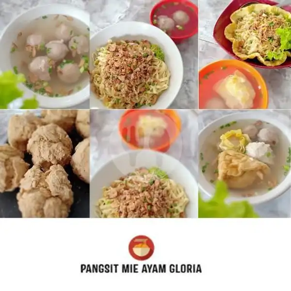Mie Bakwan Jumbo | Pangsit Mie Ayam Gloria (Cabang Manukan), Gading