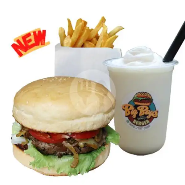 Paket Hemat Burger A | Big Boy's Burger