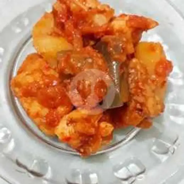 Ayam Balado + Tahu + Tempe + Nasi Super Pedas | Ayam Balado Nabila,  Puskopkar