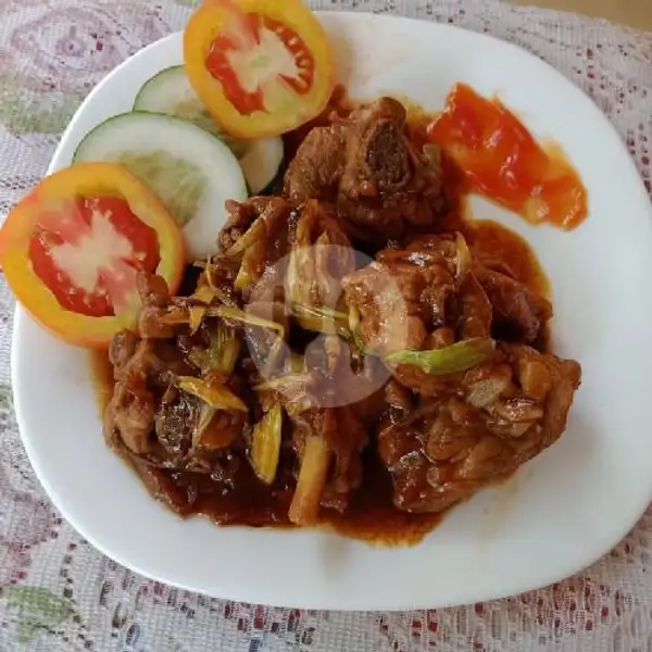 Ayam Bumbu Mentega+nasi+es Teh/anget | Rica-Rica Mentok Abiyas