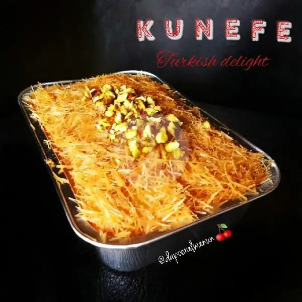 Kunafe Turkish Cake Pastry  Kunefe Premium | Nasi Briyani Kebuli Yonhubad Depok