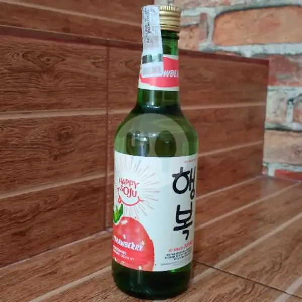 Soju Happy Rasa Strawberry | Beer Bir Outlet, Sawah Besar