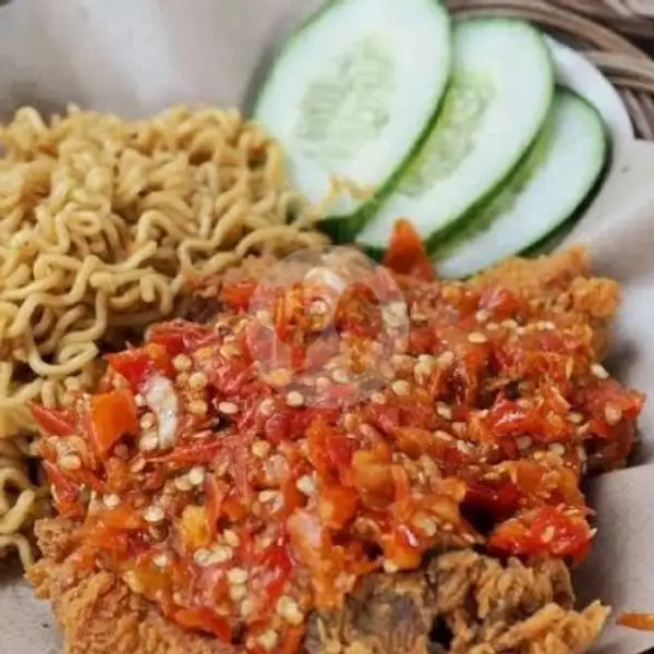 Indomie Ayam Geprek | Nasi Goreng Kedai Delizioso, Pondok Rajeg