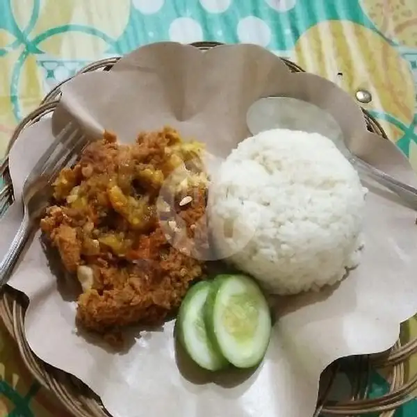 Ayam Crispy + Nasi + Es Teh | Spesial Seafood Kerang Sedep, Pedurungan