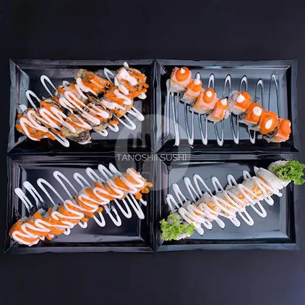 Tanoshi D | Tanoshii Sushi, Genteng