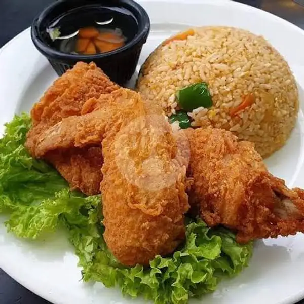 Nasi Goreng Ayam Krispy | Salero Rajo, Angsana Muka Kuning
