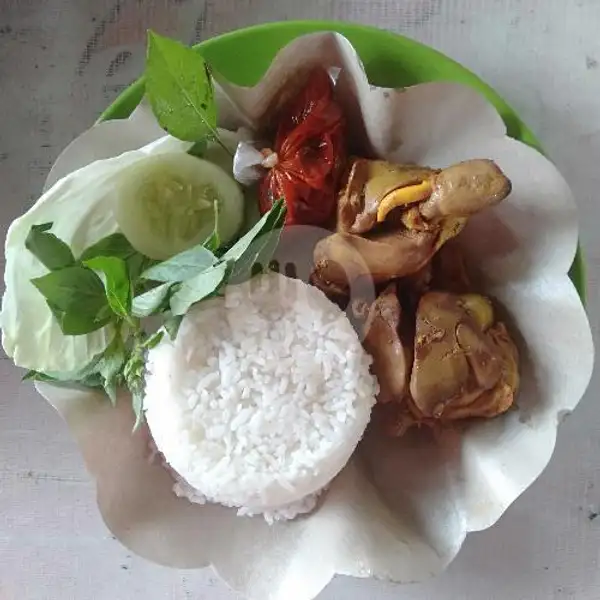 Rempelo Ati + Nasi | Lalapan Ayam Crispy Barokah Cak Sai, Lowokwaru