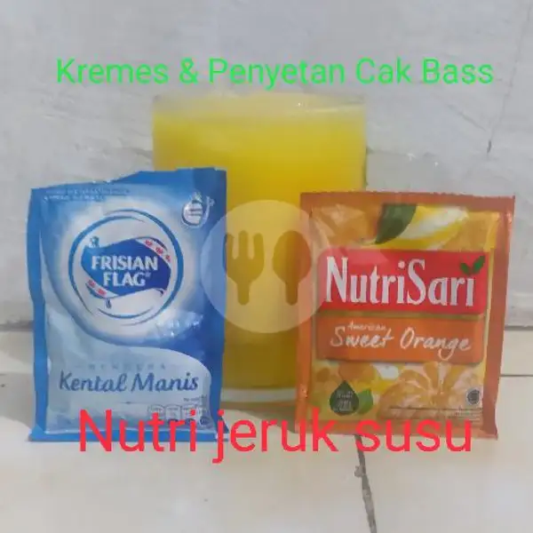 Nutri Susu Jeruk | Kremes & Penyetan Cak Bass, Gubeng