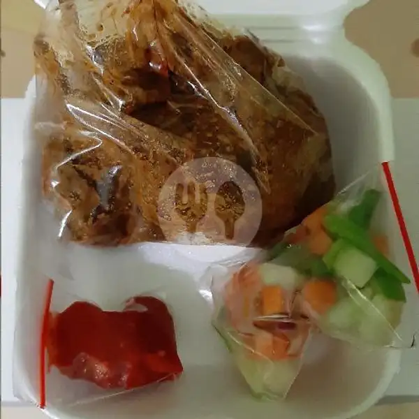Extra Daging Kambing +Acar Sambal | Nasi Kebuli Uncle Owl, Pondokgede