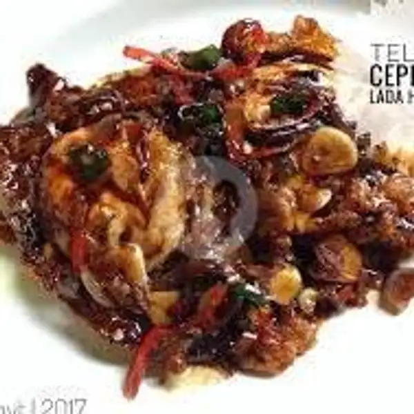 Telur Dadar / Ceplok Sauce Black Pepper | Ayam Geprek Farish, Tlogosari Kulon