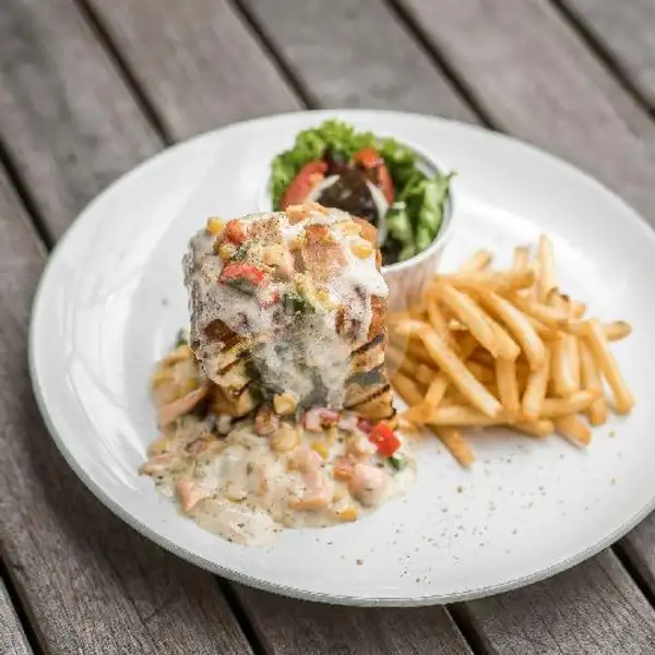 Brioche Salmon Grill | Herb And Spice Café & Resto, Pasirkaliki