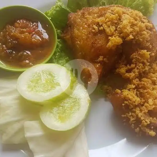 Ayam Kremes Jumbo + Sambal Bawang (Tanpa Nasi) | Ayam Kremes, Bangetayu