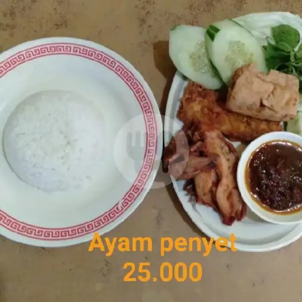 Nasi Ayam Penyet | Warung Kediri Bu Feni, Tg Pantun