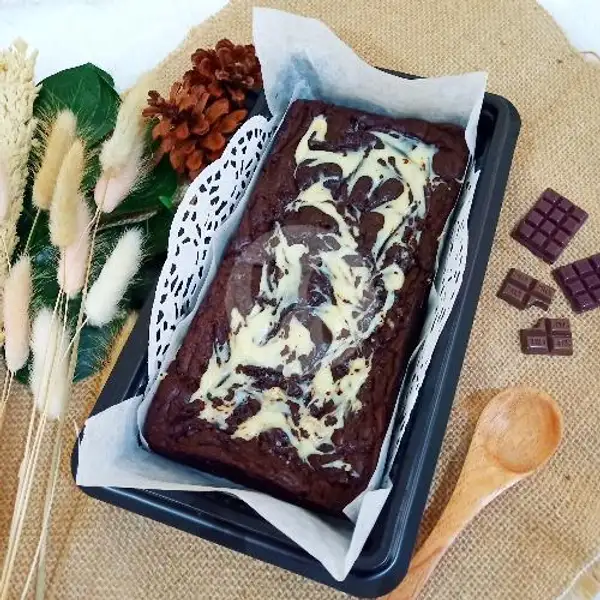 Brownies Panggang isi DURIAN | Blessed Brownies, Kenten