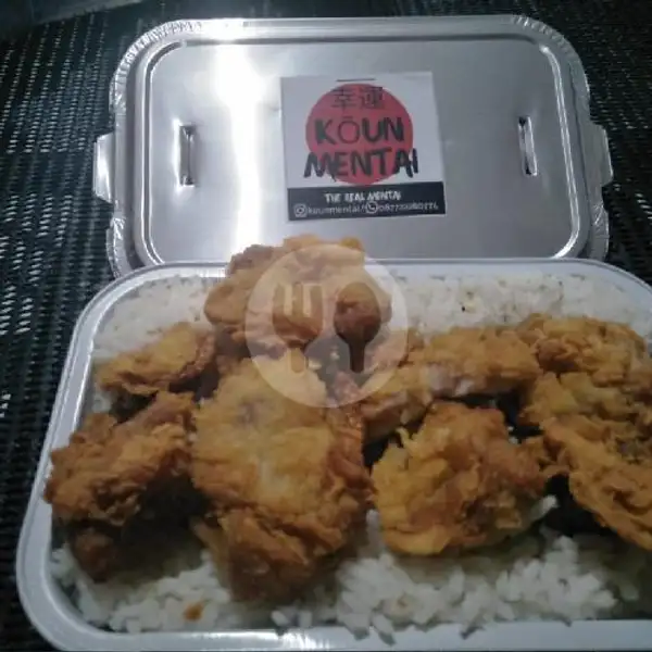 Chicken Karage Mentai (M) | Koun Mentai