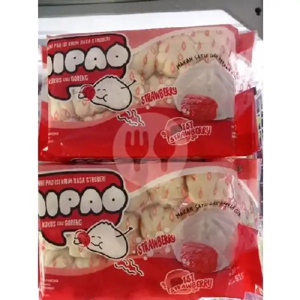 Mipao Rasa Stawberry Isi 30 Mini Bakpao | Reza Frozen Food, Bojong Suren Tengah