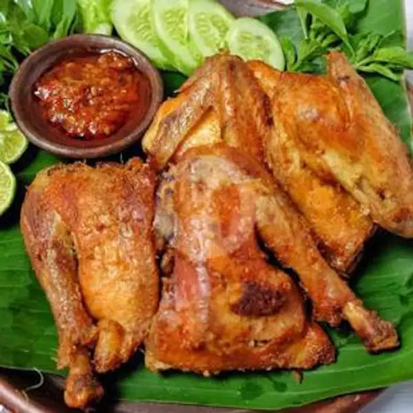 Ayam Goreng Besar Saja + Sambal Lalapan (Tidak Pakai Nasi ) | Ayam geprek n mie padeh zifa, Pelangi