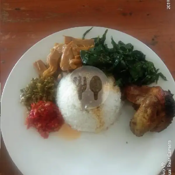 Nasi Ayam Bakar | RM Sari Minang, Gunung Batukaru