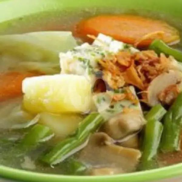 Soup Sayur + Nasi | Nyam...nyam Coffee, Ruko Panbil
