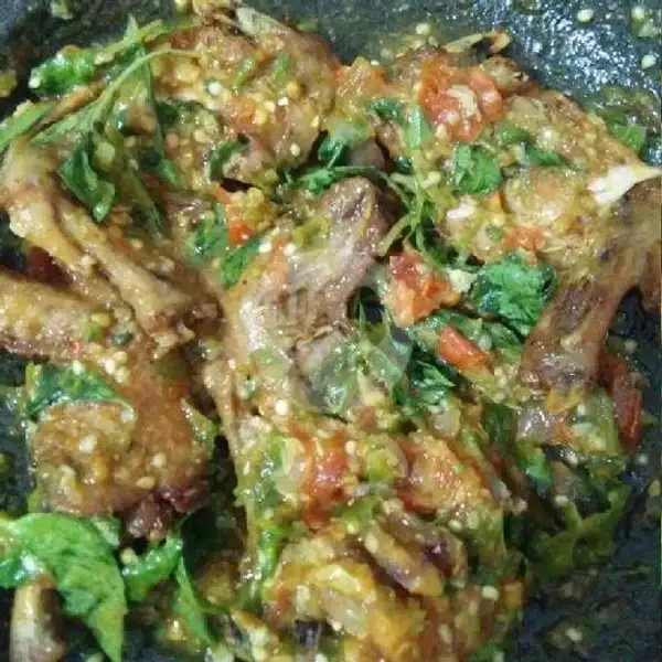 Ayam Geprek + Nasi | Mbah Kakung Ayam Goreng/Bakar/Geprek & Lumpia, Kauman Pompa