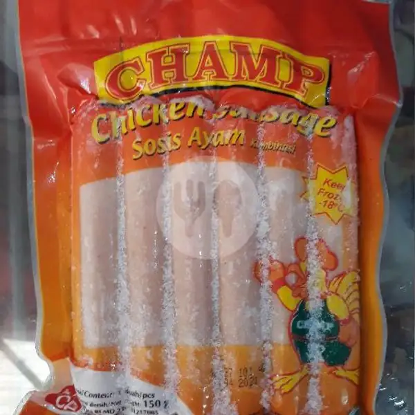 Champ Sosis Ayam 150gr | Berkah Frozen Food, Pasir Impun