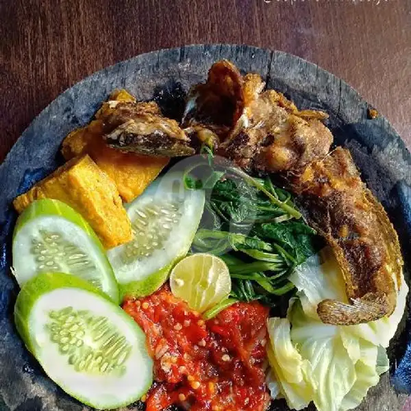 Pecel Lele + Nasi | Warung Nasi Goreng Patai, Batam
