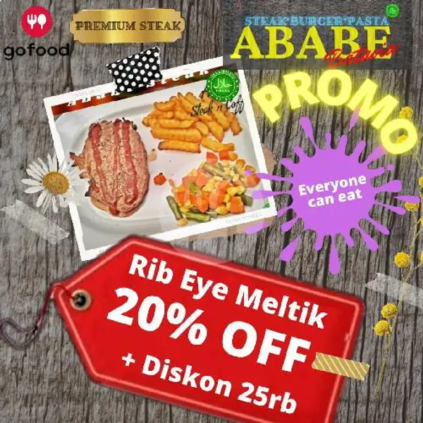 Promo Diskon Wagyu Rib Eye Meltique AUS Premium halal | Ababe Steak, Pondok Labu