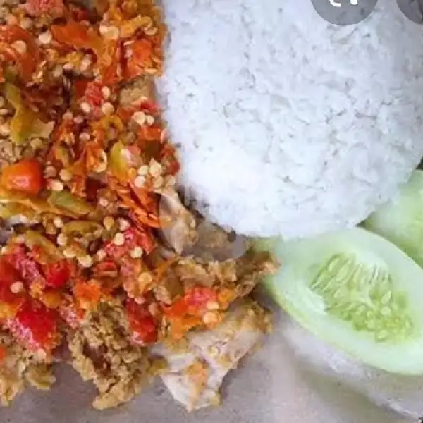 Nasi Ayam Geprek Free Esteh | Seafood Jontor Nia, Mulyorejo