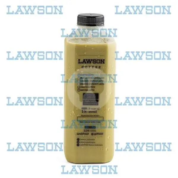 1 Liter Es Kopi Susu Pandan | Lawson, Kebon Kacang