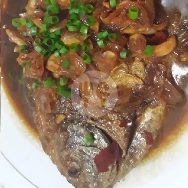 Ikan Bawal Goreng Saus Tiram | Seafood Khayla Jaya
