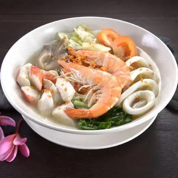 Sop Seafood | Kwetiaw Sapi Roxy, Cideng