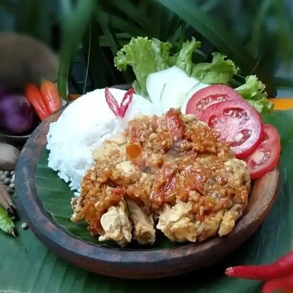 Paket Ayam Geprek Nasi Sambal Garang | Nasi Kepal, Depok