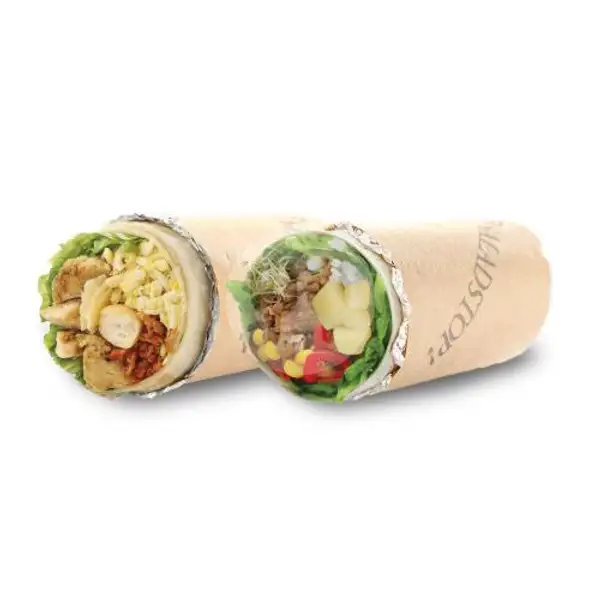 Paket Combo #MakanSehat B Wrap | SaladStop!, Depok (Salad Stop Healthy)