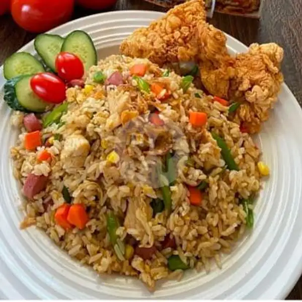 Nasi Goreng Ayam Crispy | Dapur Ibu Enung, Walik